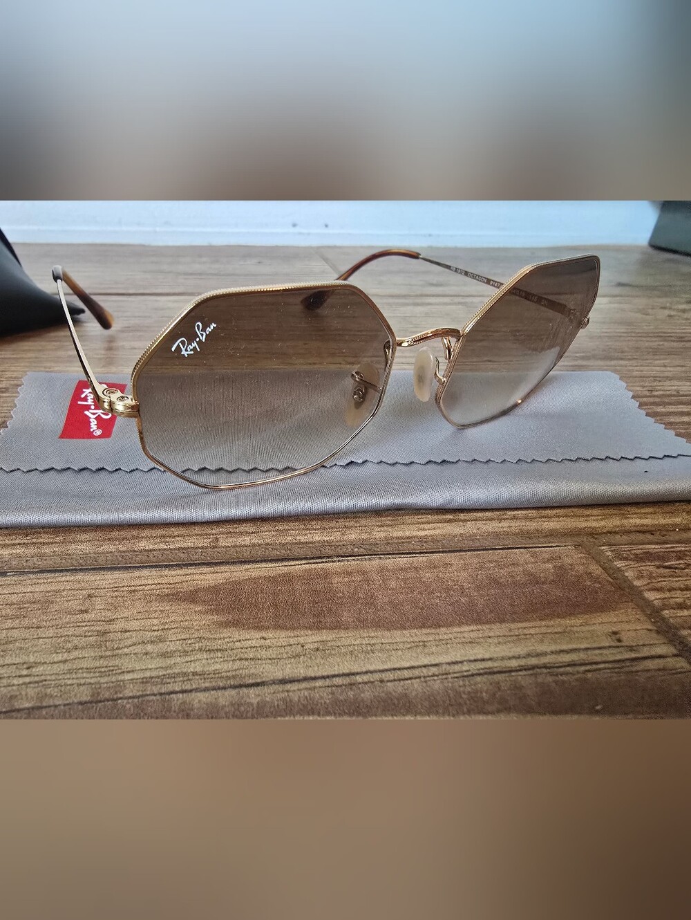 Ray Ban Octagon Sunglasses - Picture 7 of 9